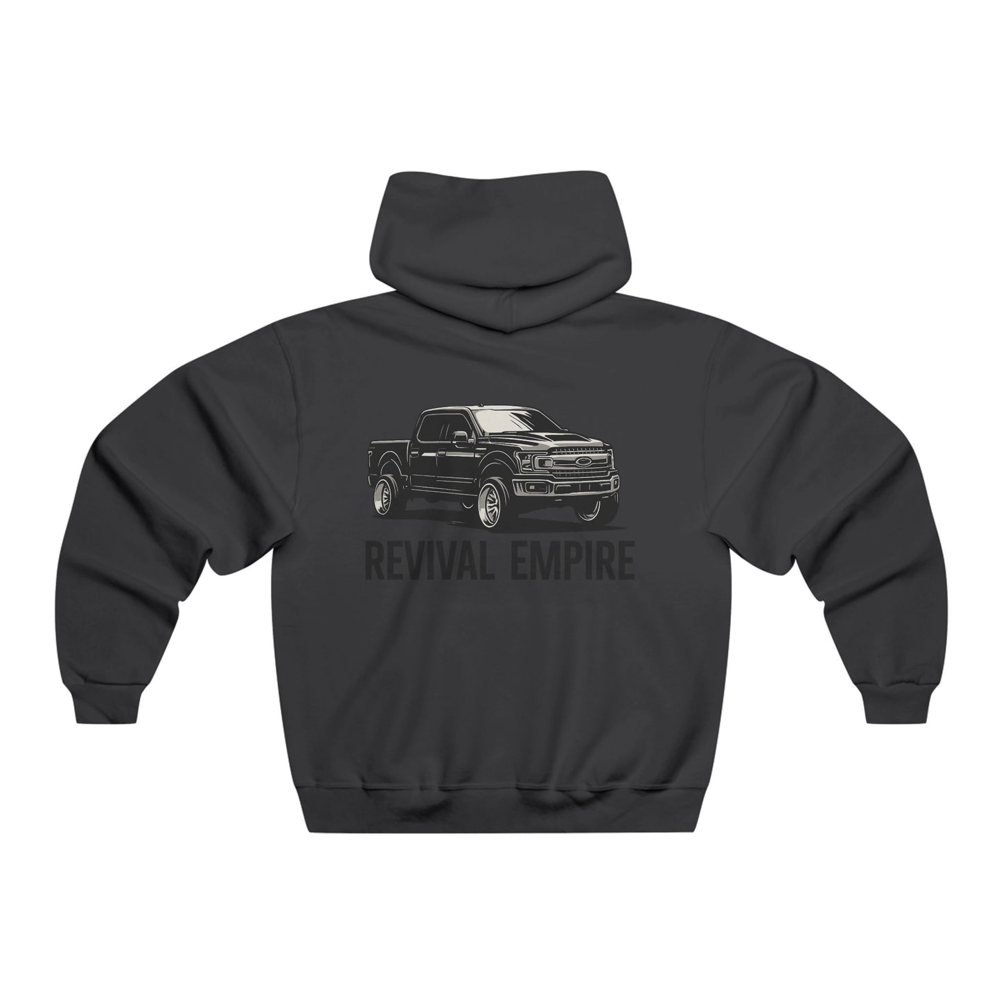 Revival Empire Men's Hooded Sweatshirt - Stylish Comfort for Car Enthusiasts