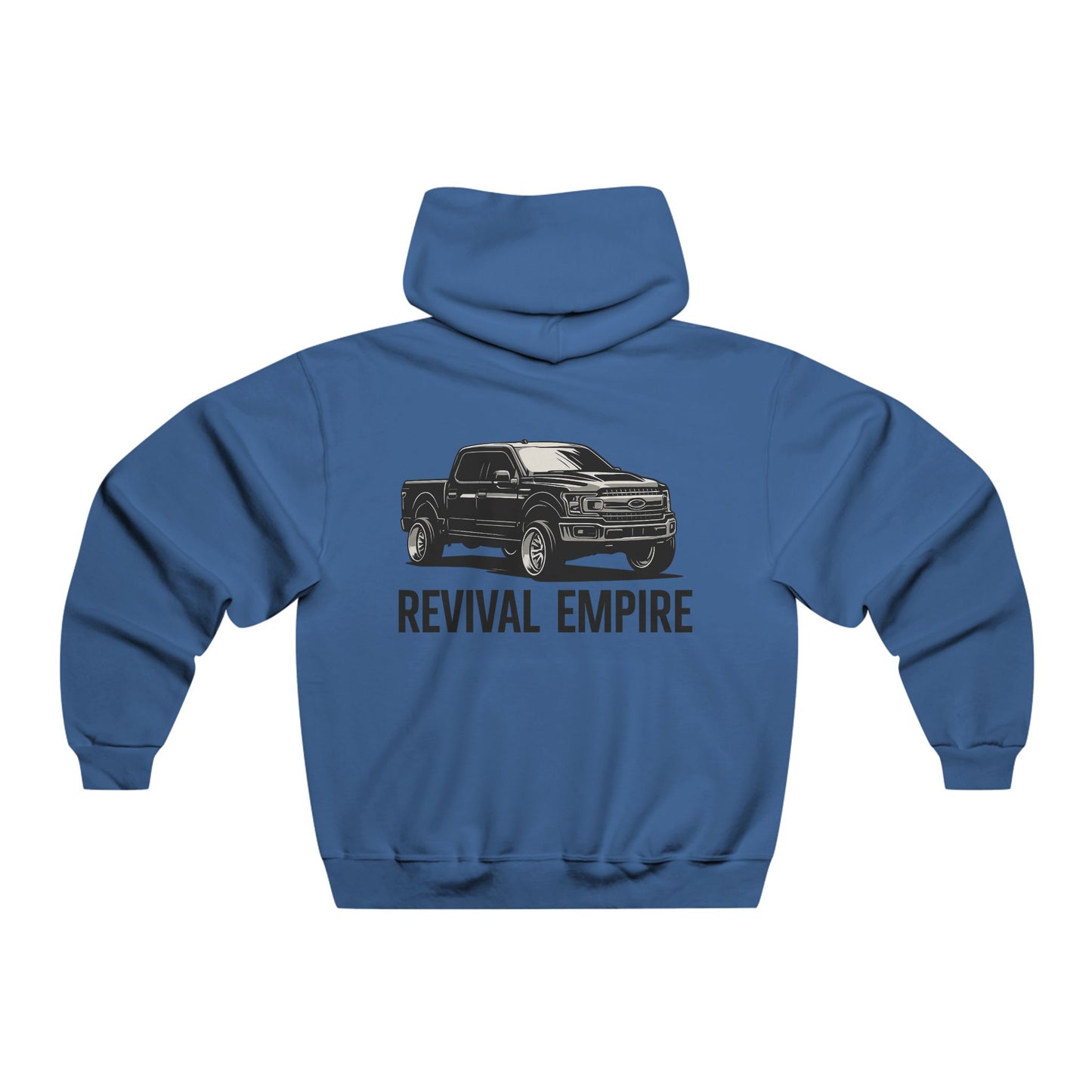Revival Empire Men's Hooded Sweatshirt - Stylish Comfort for Car Enthusiasts